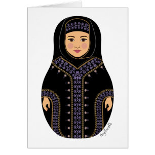Cartão Matryoshka saudita
