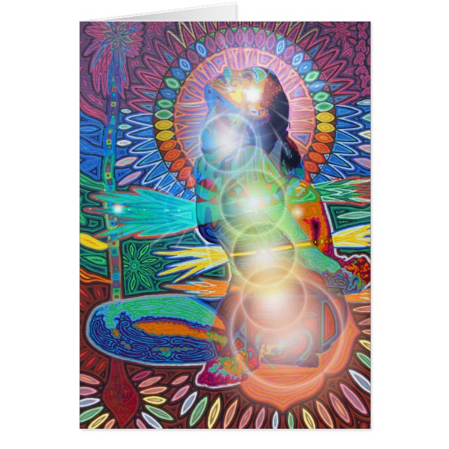 Cartão matsyendrasana digitalmente - 2012 (Frente)