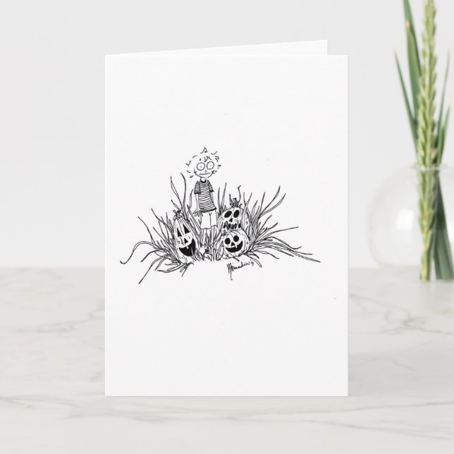 Cartão Matt Bern Classic Halloween (Frente)