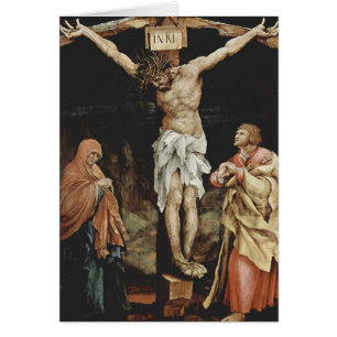 Cartão Matthias Grünewald- a crucificação