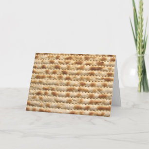 Cartão Matzah biscuit flatbread