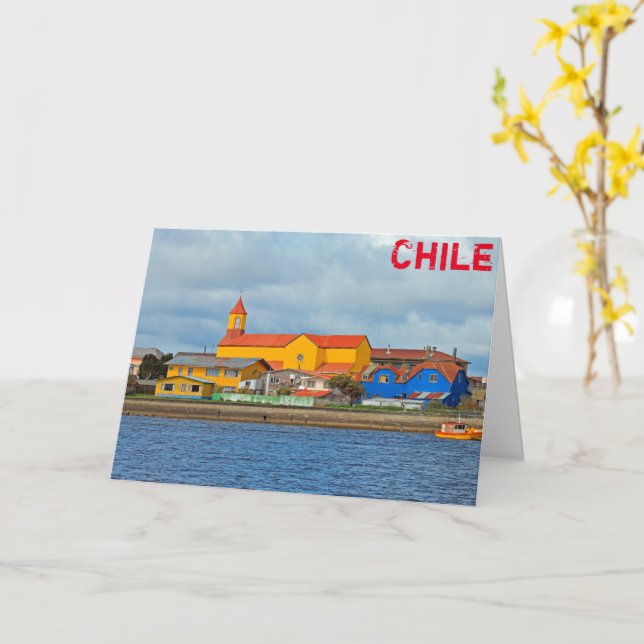 Cartão Maulavi, Chile (Flor Amarela)