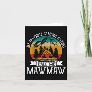 Cartão Mawmaw Camper Os Meus Amigos De Camping Favoritos