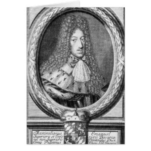 Cartão Maximilian II Emanuel