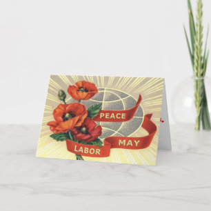 Cartão May Day Greeting Card
