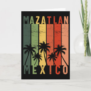 Cartão Mazatlan México Lembrança Férias Mexicanas Homens