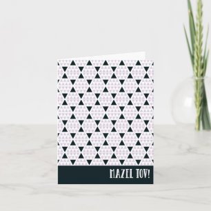 Cartão Mazel Tov Aztec Pink