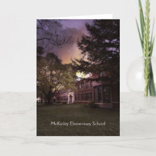 Cartão McKinley Elementary School Retirement Card