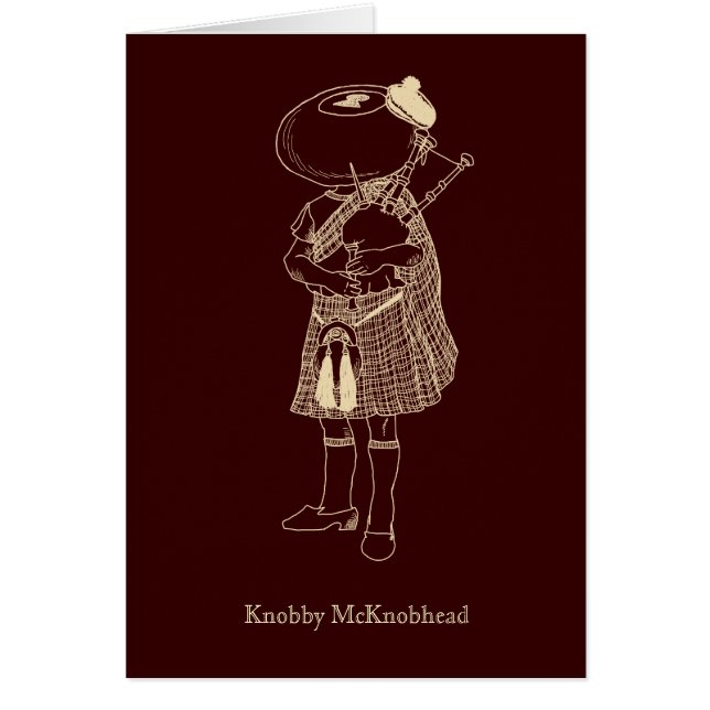 Cartão McKnobhead Knobby (Frente)