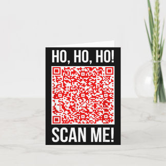 Cartão Me Escaneie! Qr Escaneie-me Piada Divertida Papai