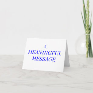 CARTÃO MEANINGFUL MESSAGE: TERMINAL ILLNESS 7