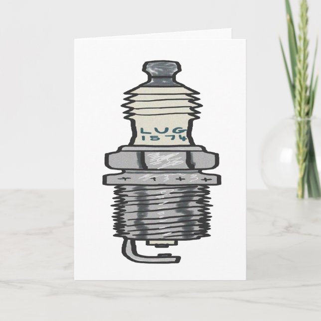 Cartão Mecânica de ficha de faísca (Frente)