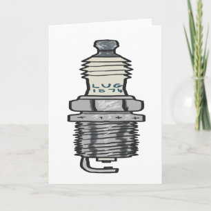 Cartão Mecânica de ficha de faísca