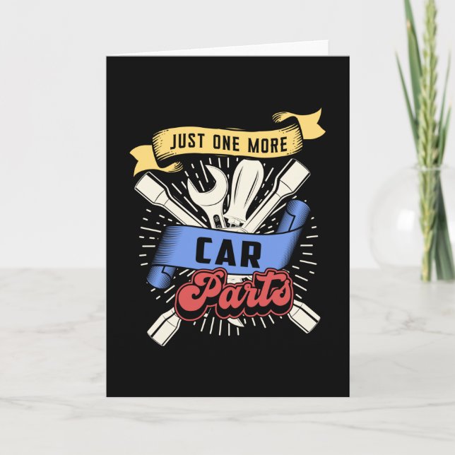 Cartão Mecanismos Mecânicos Do Motor De Automóveis De Car (Frente)