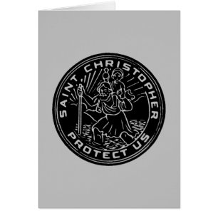 Cartão Medalha de Christopher de santo