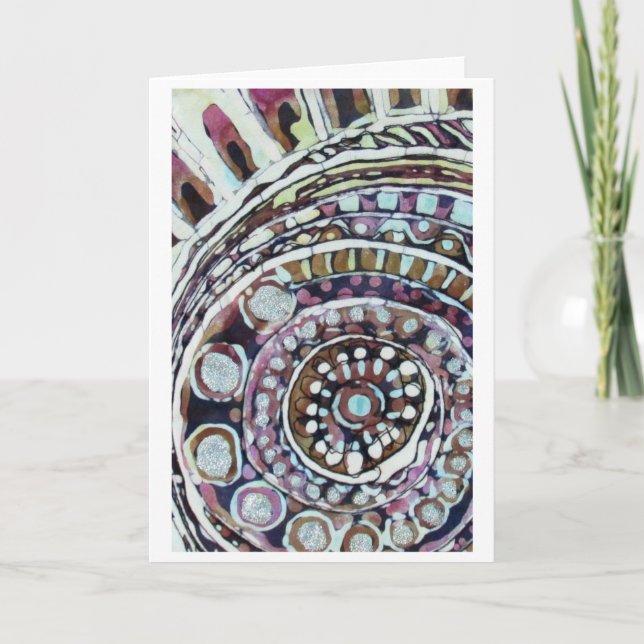 Cartão Medalhão do Vortex (Frente)