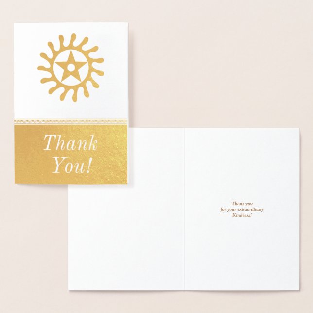 Cartão Medase Adinkra (Exibição)