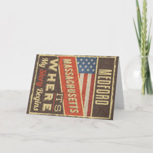 Cartão Medford Massachusetts