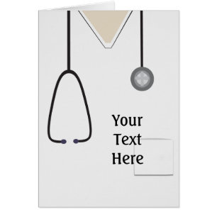 Cartão Médico Enfermeiro Médico Personalizado