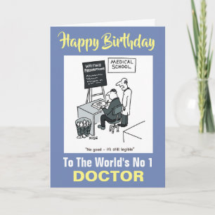 Cartão Médico na Faculdade de Medicina Escrevendo Receita