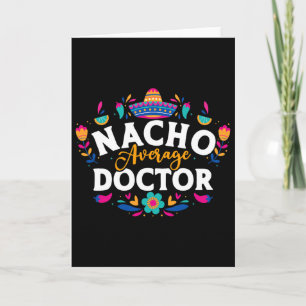 Cartão Médico Nacho Médio Cinco De Mayo Correspondência M
