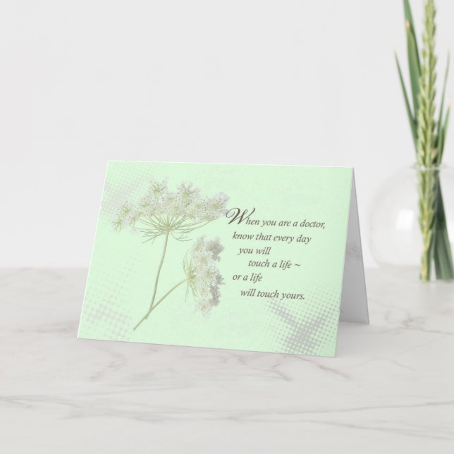 Cartão Médicos Tocam Vidas Selvagens (Frente)