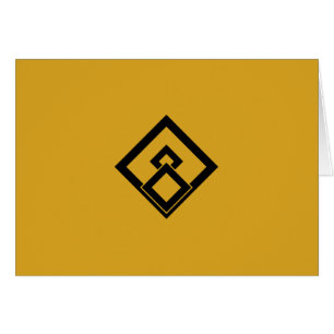 Cartão Medida florestal quebrada