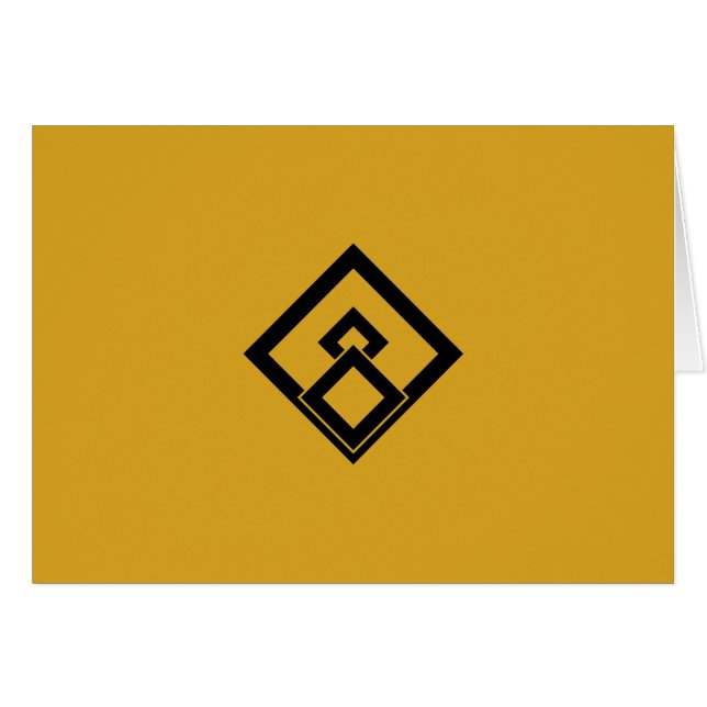 Cartão Medida florestal quebrada (Frente Horizontal)