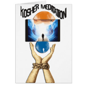 Cartão Meditação Kosher