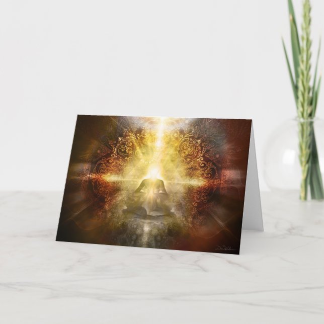 Cartão Meditador Brown (Frente)