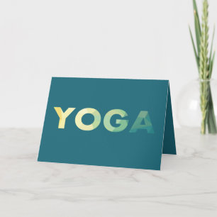 Cartão Meditar Yoga Mandala, acrescentar texto