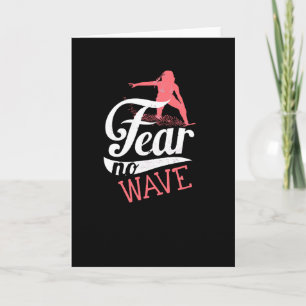 Cartão Medo sem onda