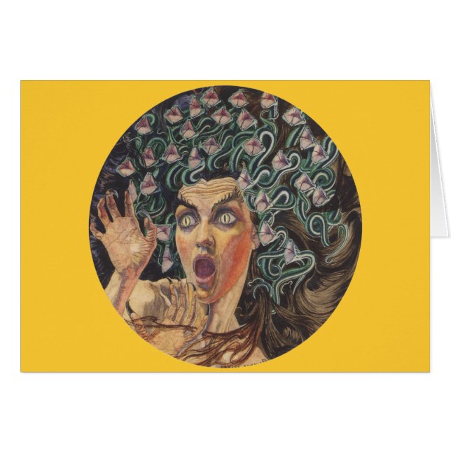 Cartão Medusa 1895 (Frente Horizontal)