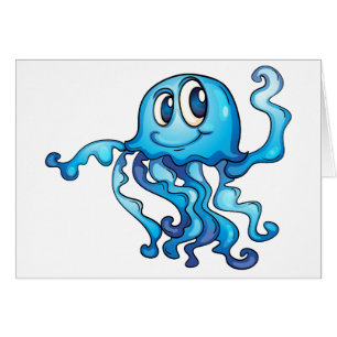 Cartão Medusa no branco