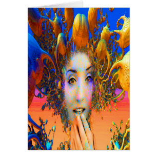 Cartão Medusa Orgânica