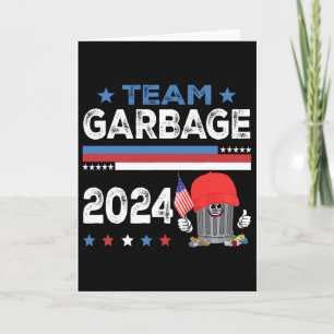 Cartão Mega Garge Orgulhoso Apoiador de Trump 1