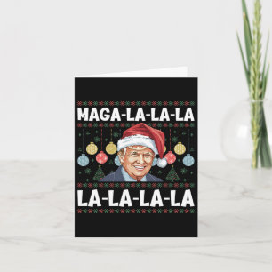 Cartão Mega La Donald Trump Potus 47 Natal Feio