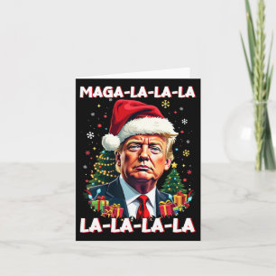 Cartão Mega La Donald Trump Potus 47 Natal Feio