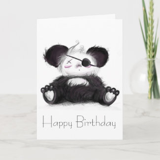 Cartão Mei Mei Panda Pirate