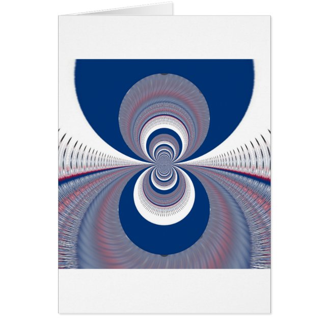 Cartão Meio Azul (Frente)