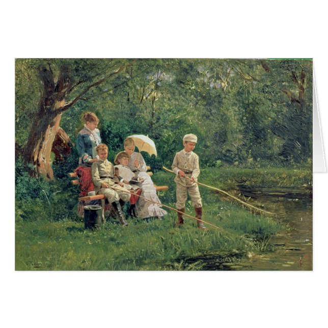 Cartão Meio-dia Sun, 1881 (Frente Horizontal)