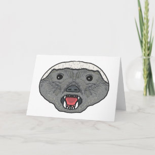 Cartão Mel Badger
