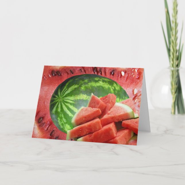 Cartão Melancia (Frente)