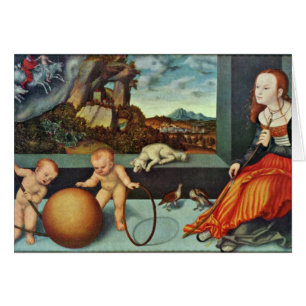 Cartão Melancolia por Cranach D. Ä. Lucas (a melhor