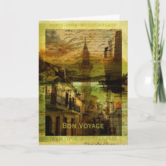 Cartão Mélange mediterrâneo (Frente)