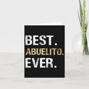 Cartão Melhor Abuelito de Todos Presente Gráfico Da Netin