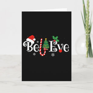 Cartão Melhor Acredita Na Camisa De Natal De Pajama De Se