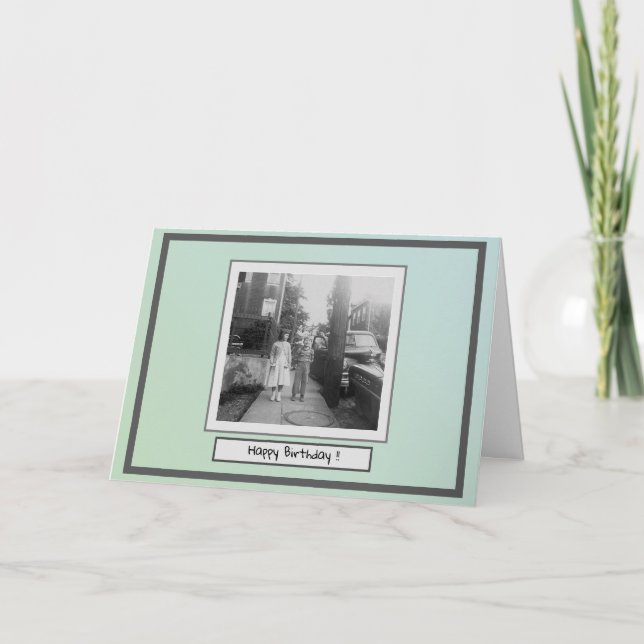 Cartão Melhor amigo de aniversário (Frente)