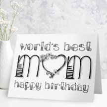 Melhor Aniversário da Mãe do Mundo