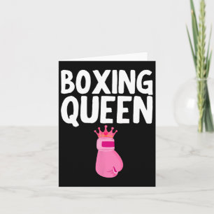 Cartão Melhor Arte De Boxin Para Meninas Luvas Para Boxea